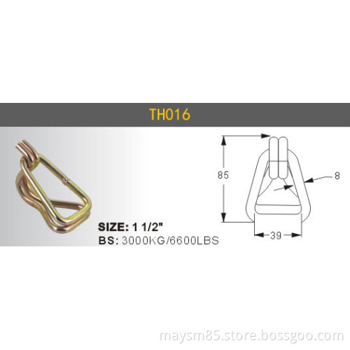 Ratchet Baja Tahan Lama Tahan Berat Swan Hooks 10000kg / 5000kg / 3000kg